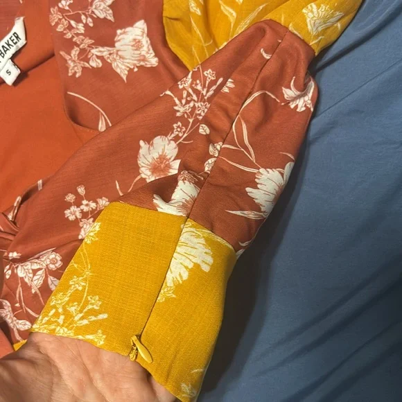 Bohemian Walter Baker Top  sz. S - Picture 4 of 5